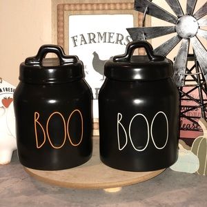 Rae Dunn Baby Boo Canister you receive 2 baby boo canisters